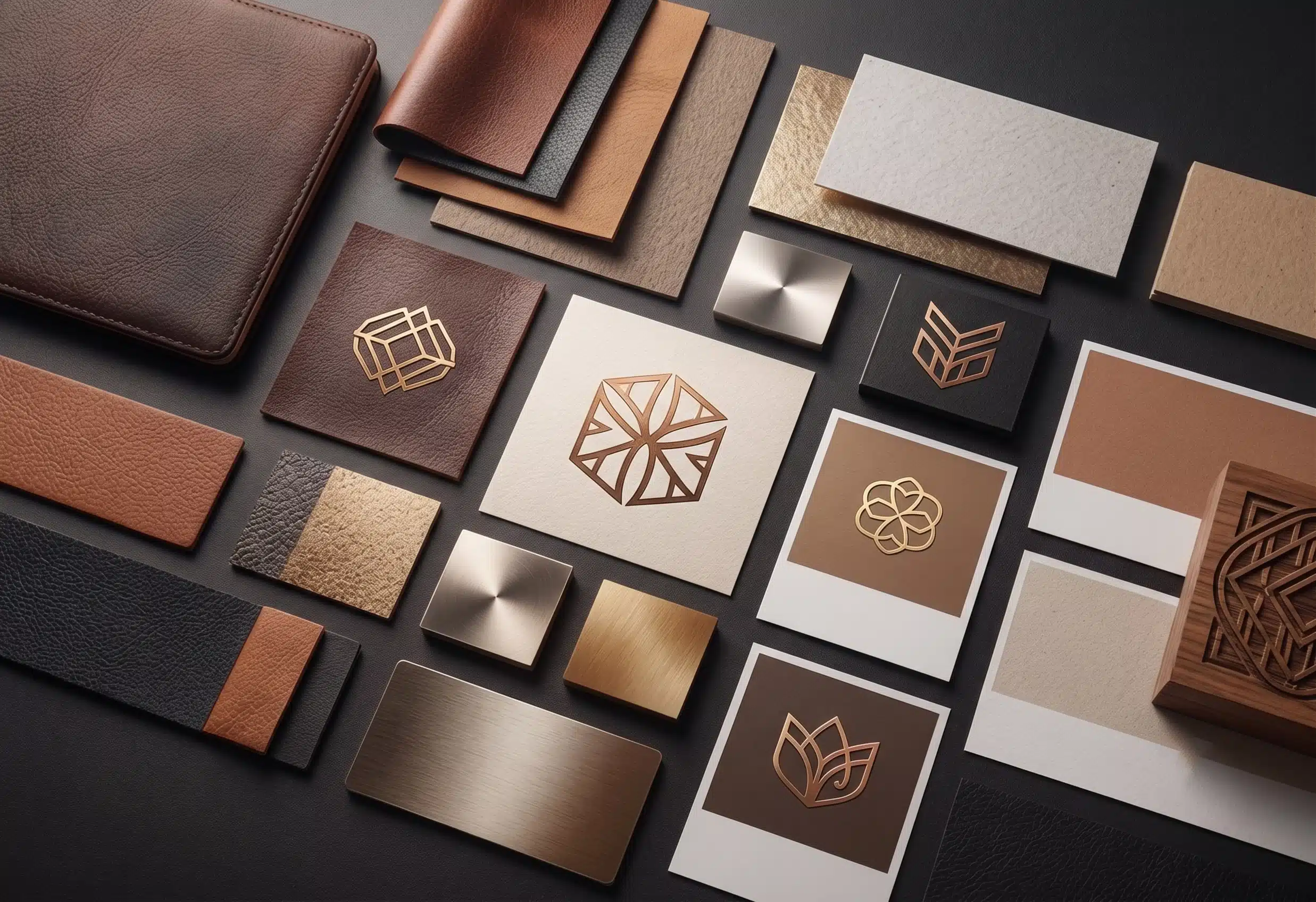 Coordinated brand identity and stationery